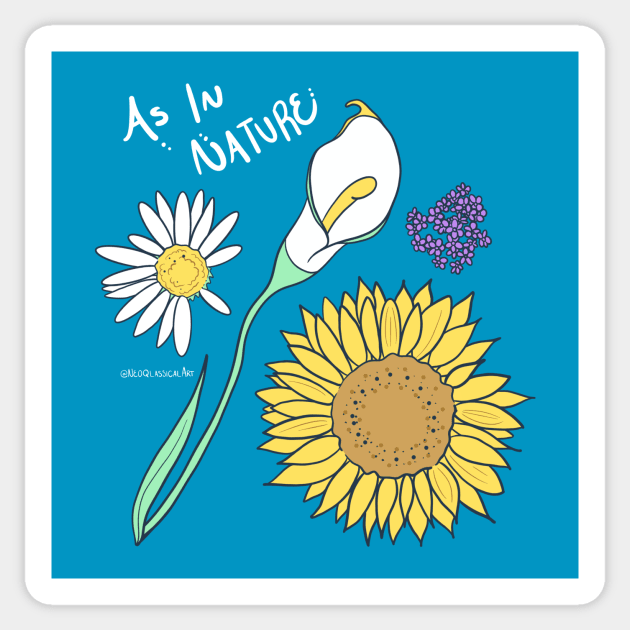 As In Nature Sticker by Neoqlassical